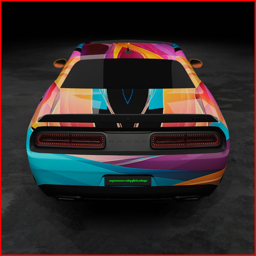 20 Metros Vinil Wrap Automotriz Hiperelástico Colorido
