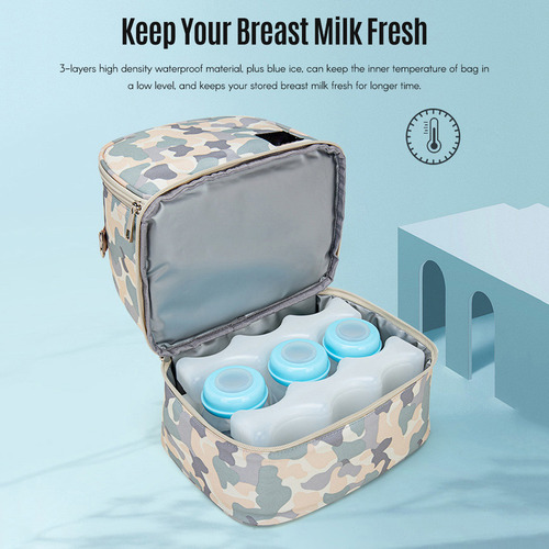Bolsa Enfriadora Y Bomba De Leche: Mochila Para Mamás