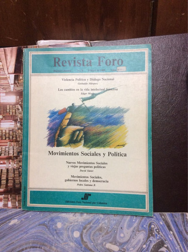 Revista Foro-movimientos Sociales Y Política.febrero De 1989