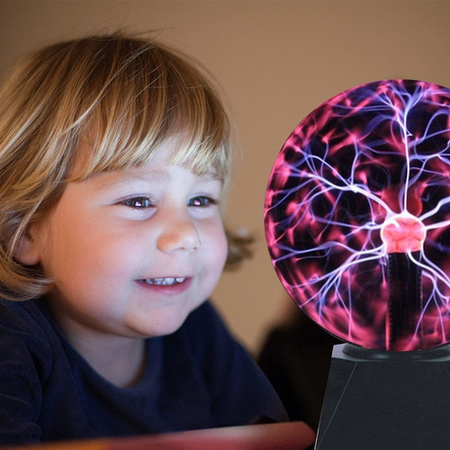 Lampara De Bola Plasma Efecto Rayos Tamaño Grade