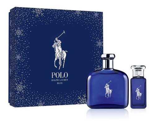 Imagen 1 de 1 de Perfume Polo Blue Ralph Lauren Edt 125 Ml. + Edt 30 Ml.