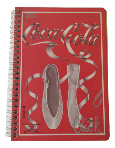 Cuaderno Coca Cola Click Antiguo Norma