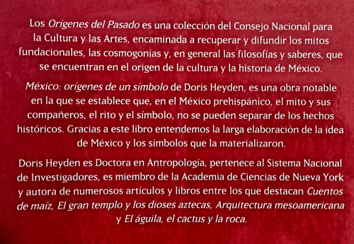 México Orígenes De Un Símbolo - Doris Heyden (Usado)