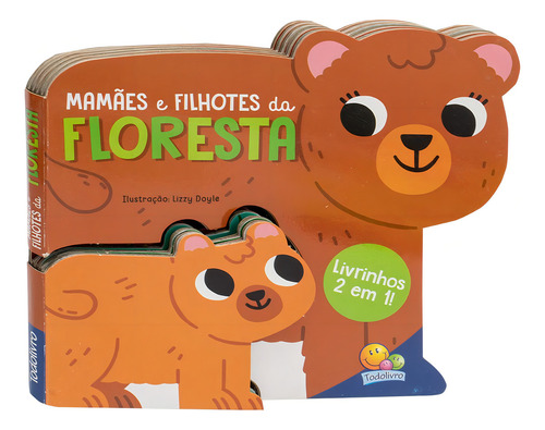 Livrinhos 2 Em 1! Floresta, De Books Box. Editora Todolivro, Capa Dura Em Português, 2022