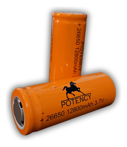 Bateria Recarregável 26650 3.7v Para Lanternas Taticas T9
