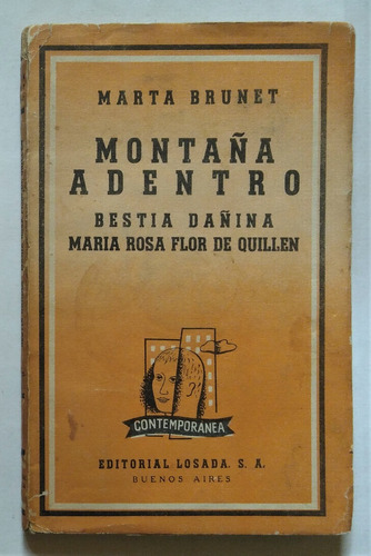 Marta Brunet. Montaña Adentro