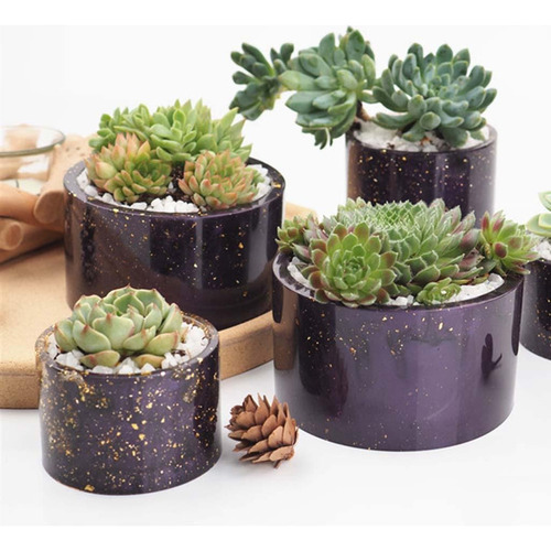 Vaso De Flores Molde De Silicone Faça Você Mesmo Grande
