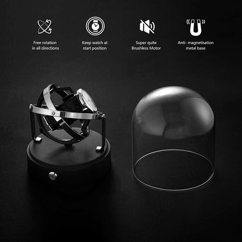 Deweger-orbit Single Watch Winder Para Reloj Mecánico Q...