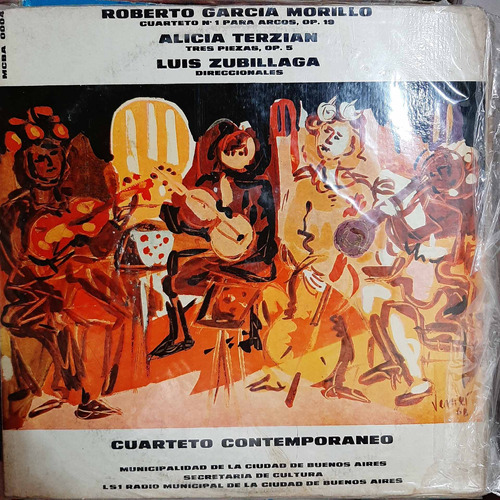Vinilo Cuarteto Contemporaneo Garcia Morillo Terzian Cl1