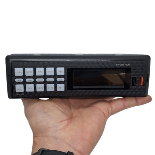 Som Automotivo Bluetooth Radio Fm Vipertron Usb Carregador