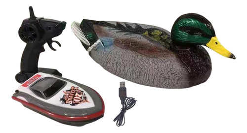 Remote Control Boat Duck Hunting Pory Modelo De Brinquedo