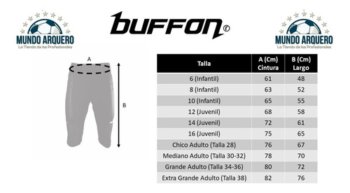 Nueva Linea De Pants Tipo Pesquero Capri Para Portero Modelo Buffon Eurocopa - Envio Gratis - Mundo Arquero