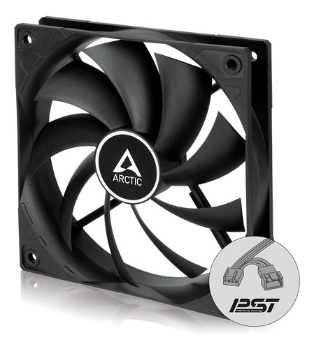 Arctic F12 Pwm Pst Co - Ventilador De Caja De 4.724 In Con T