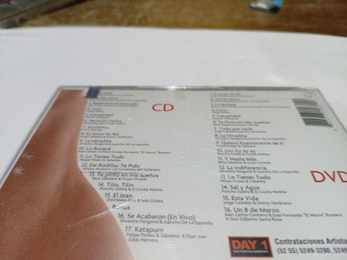 Cd Super Vallenatos Del Año Cd Y Dvd (Usado)