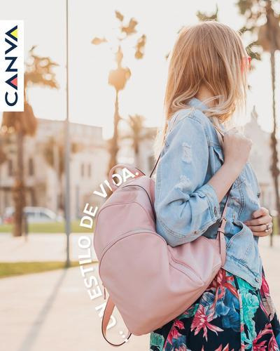 Mochila Canva Bali Super Oferta