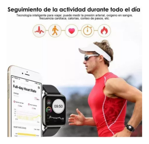Reloj Inteligente Deportivo Bluetooth Resistente Al Agua