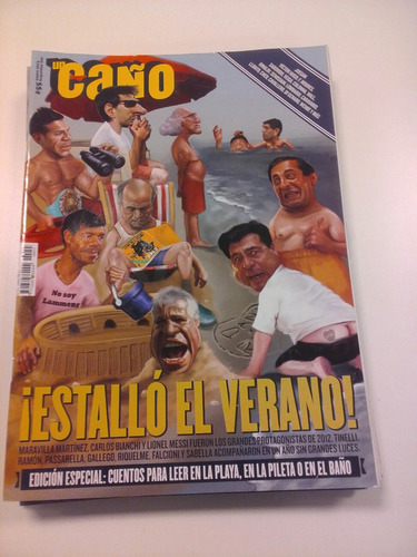 Lote 7 Revistas Un Caño. Año 2013