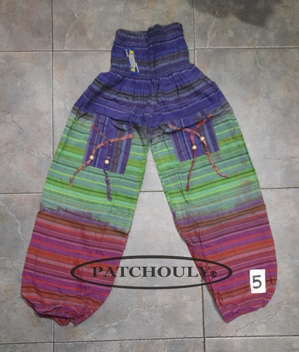Imagen 6 de 10 de Pantalon Babucha Yoga Tai Chi Meditacion Hindu Algodon S / L