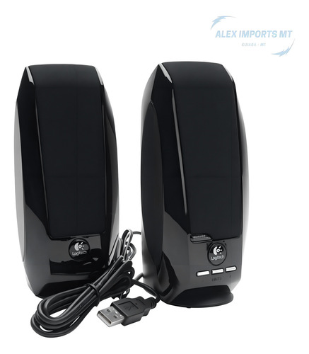 Caixa De Som Logitech S150 2.0 Canais 1,2w Rms