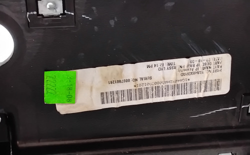 Tablero Avenger 2008-14 Original Negro (Usado)