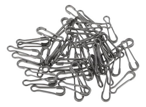 50x Swivels Cebos Señuelos Clip Enlace Pesca Gran 24mm