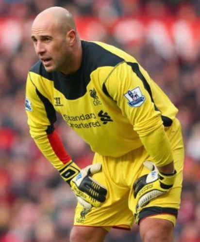 Jersey De Porterto Liverpool 2012 Talla M Pepe Reina (Usado)