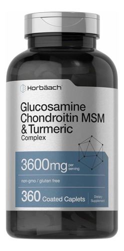 Glucosamina Con  Condroitina Cúrcuma 360 Tabletas