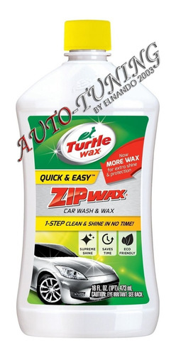 Shampoo Auto Turtle Wax Zip Wax 473ml