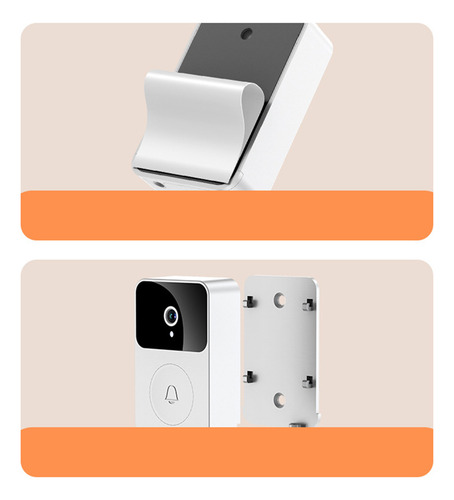 Cámara De Vídeo Visual Smart Doorbell Wifi Con Intercomunica