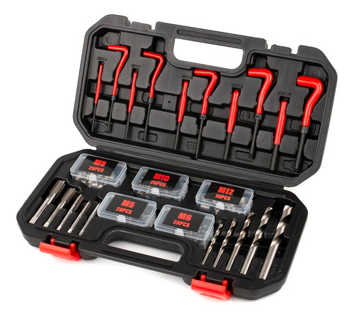 Kit De Reparación De Roscas Métricas En M5 M6 M8 M10 M12 Con