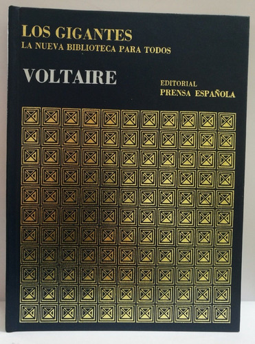 Voltaire. Los Gigantes Libro Usado 9/10 Pasta Dura