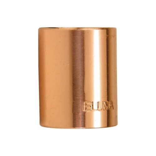 Luva Passante Cobre Sem Anel 22mm Eluma