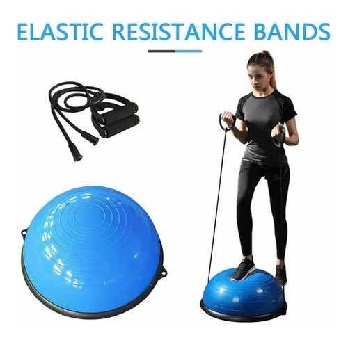 Balon Bosu Gym Pelota Yoga Semiesfera De Resistencia 46cm