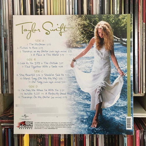 Vinilo Taylor Swift - Taylor Swift 2 Lps Eu Import.