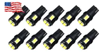 Comprar 10 X Canbus Error Libre Blanco T10 5630 6smd Cuña Bombillas 