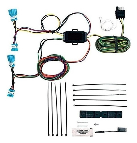 Blue Ox Bx88281 Ez Luz Del Haz De Cables Kit Para Honda Cr