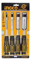Comprar Ingco - Juego De 4 Cinceles De Madera Para Carpinteria 6\u002F1