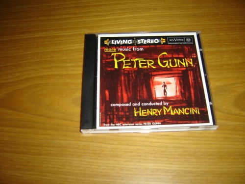 Peter Gunn Henry Mancini Cd Soundtrack Importado Usa 