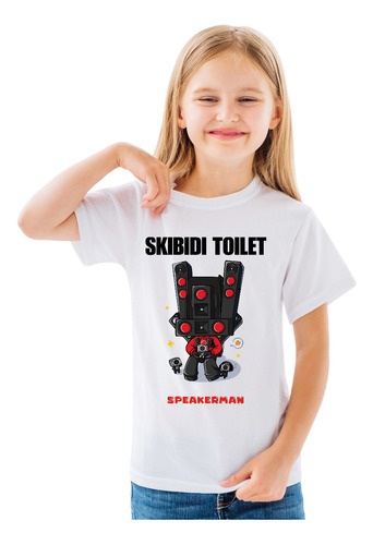 Skibidi Toilet  Titan Speakerman - Polo Para Niñas
