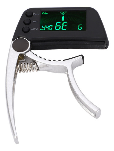Sintonizador De Guitarra 2 En 1, Pantalla Lcd, Sintonizador