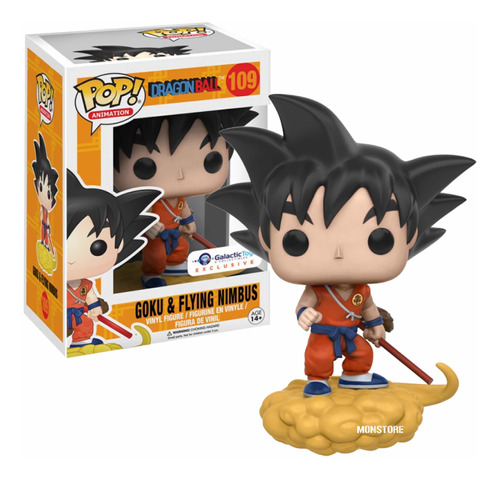 Funko Pop Dragon Ball Z Goku & Flaying Nimbus Galactic Toys