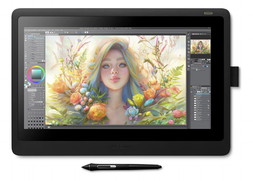 Tableta De Dibujo Wacom Cintiq 16 Con Pantalla, 15.4 Full Hd