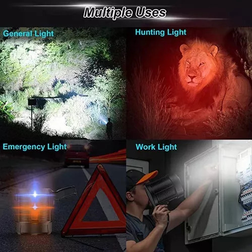 A Lámpara Led Impermeable De Alta Potencia De 90000 Lúmenes