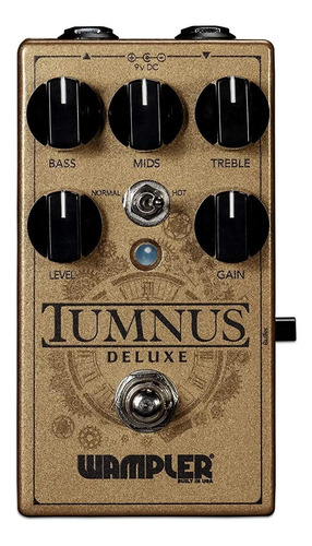 Wampler Tumnus Deluxe Overdrive &amp; Boost Pedal De Efecto.