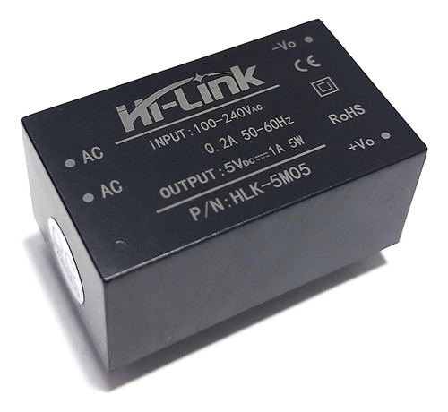 Mini Fuente Ac-dc 5v 1a 5w Hi-link Hlk-5m05
