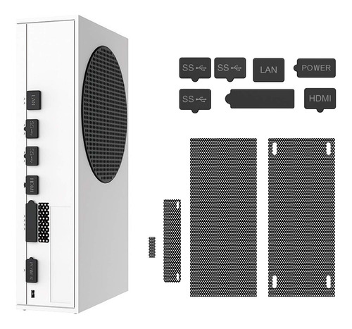 Protectores Y Filtros De Polvo Para Xbox Series S 