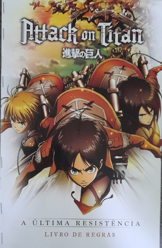 Jogo De Tabuleiro Attack On Titan