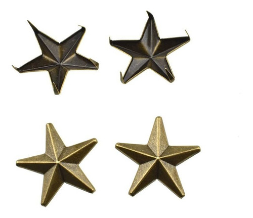 Hao Pro Pendiente Forma Estrella Cuenta Metal Para Clavo