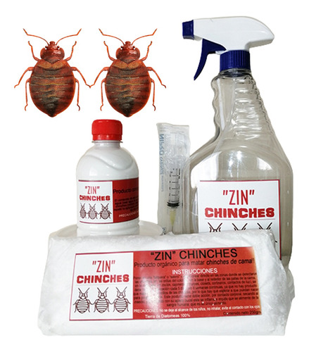 2 Pack Completo  Eliminar Chinches De Cama 12lts+diatomeas