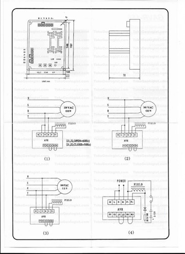 Regulador De Voltaje Avr Universal Gavr-15b Gavr-15 Gavr-15a